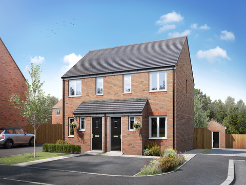 2 bedroom semi detached house for sale