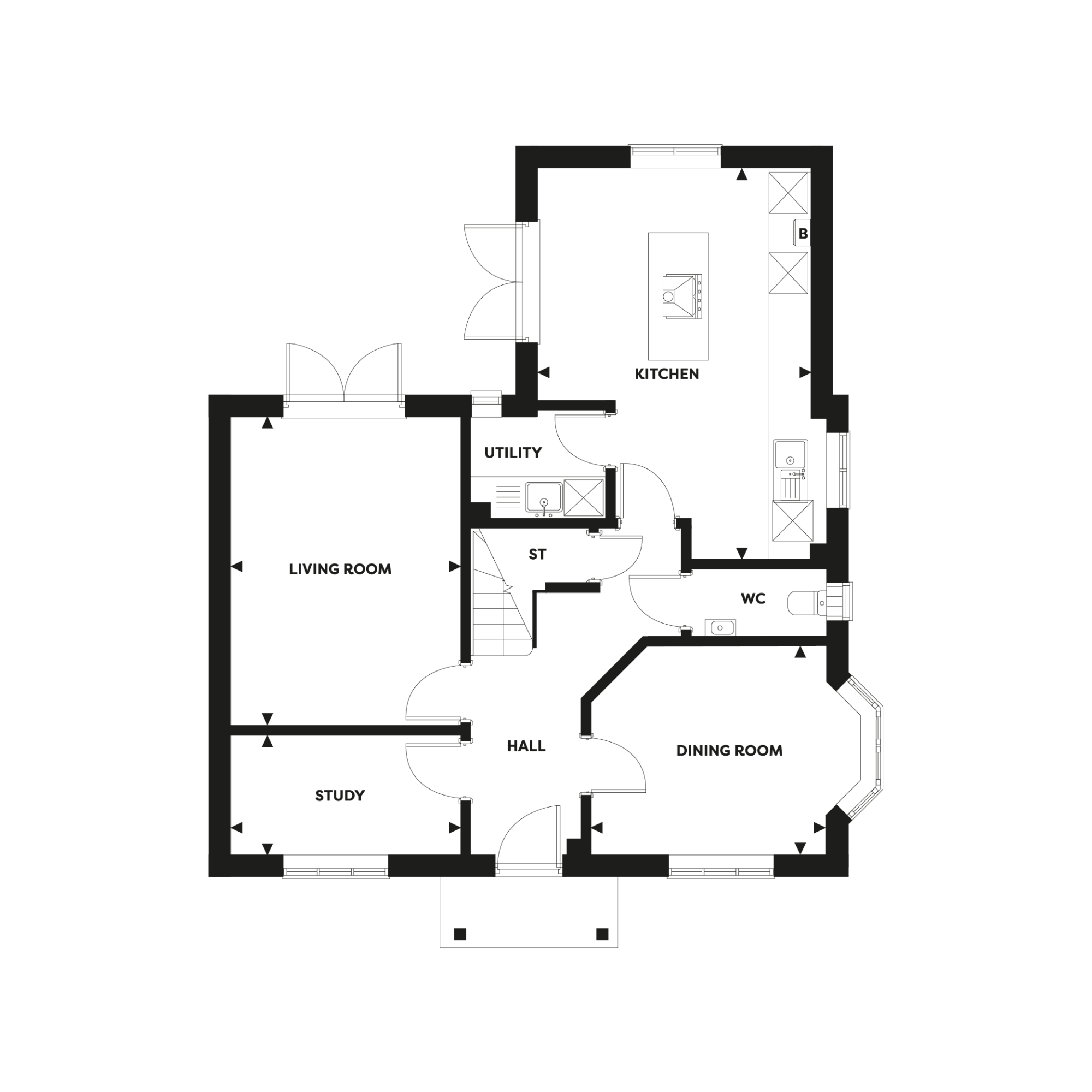 House of 4 Bedrooms, Stoche Acre in Stoke Golding by Cora (The Matlock