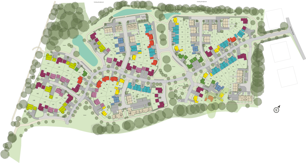 Longhurst Park in Cranleigh is built by Crest Nicholson