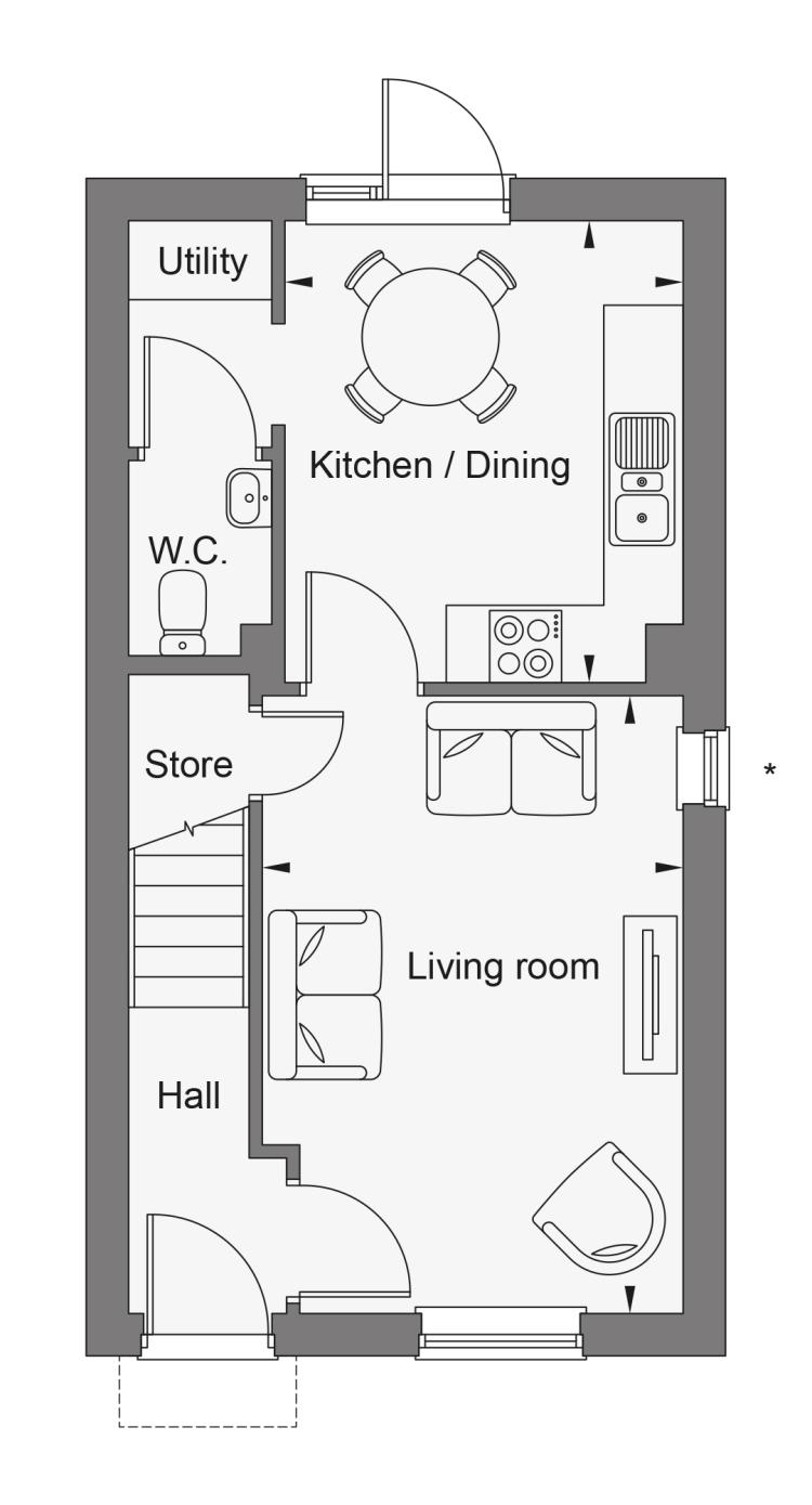 in Sant Silian, Old St. Mellons by Dandara (The Glaslyn V1, Home 86)