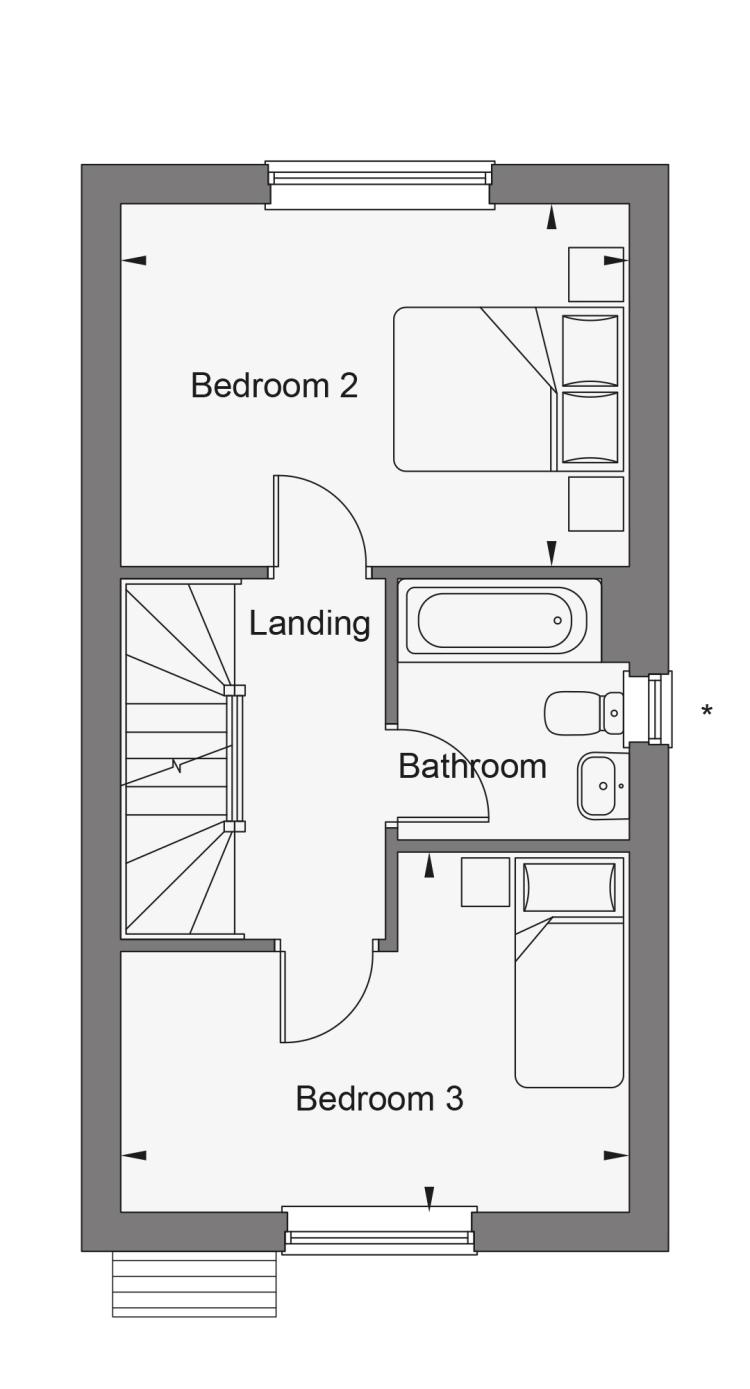3 Bedroom House in Sant Silian New Development in Old St. Mellons (The