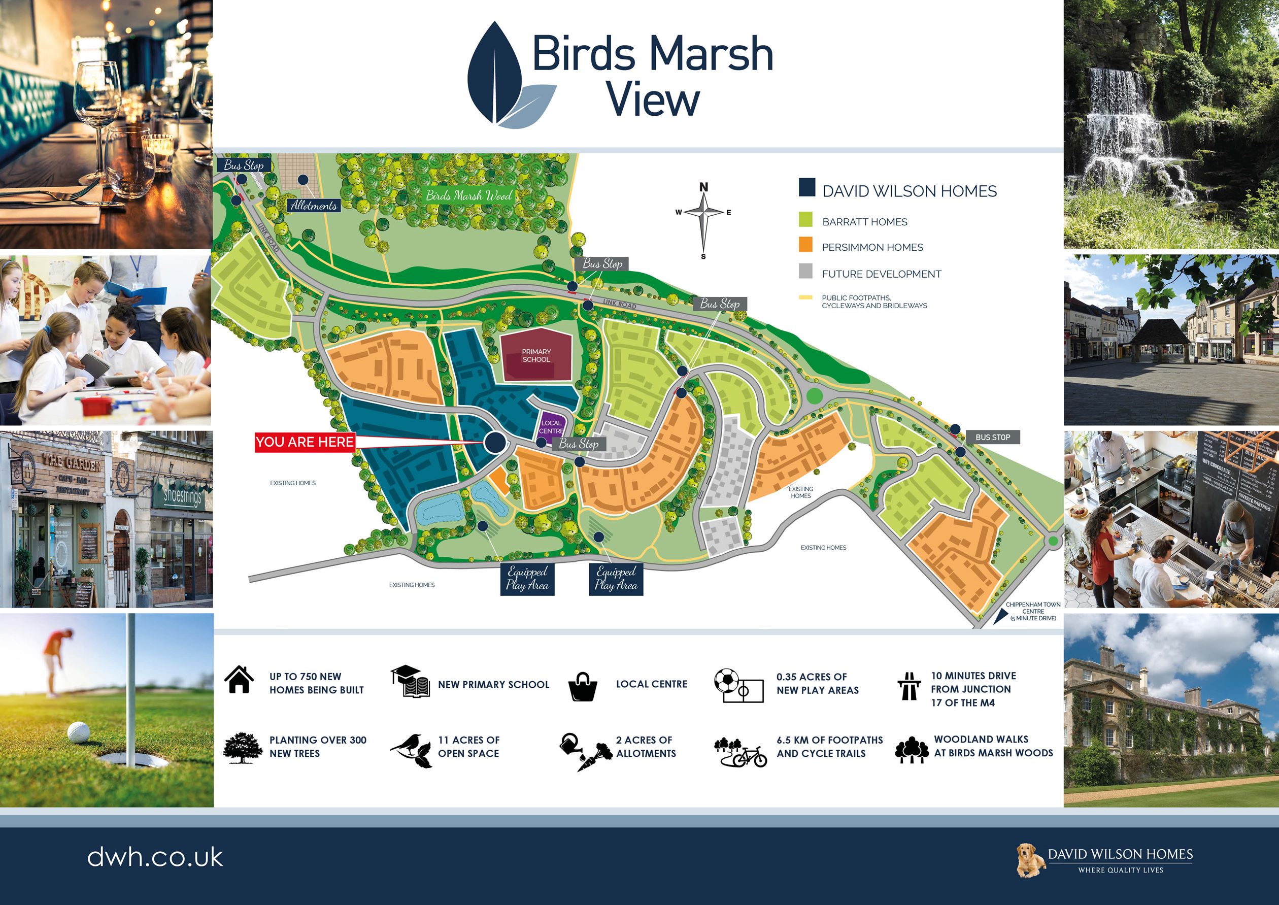 Find Homes at Birds Marsh View, Chippenham Built by David Wilson