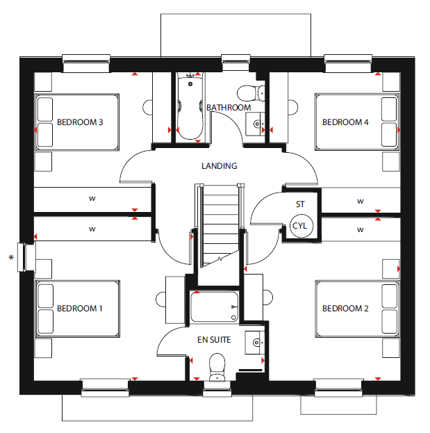 4 Bedroom Apartment, Castra Park in Huntington, [County] (H842417)