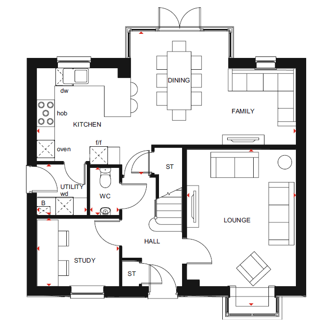 4 Bedroom Apartment, Castra Park in Huntington, [County] (H842417)
