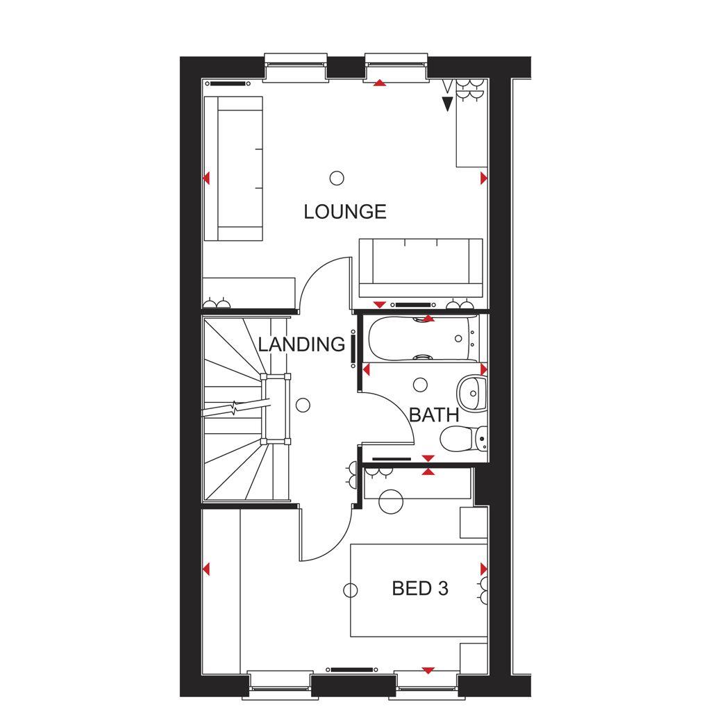 Semi Detached House 3 Bedroom, Centurion Meadows in Burley In ...