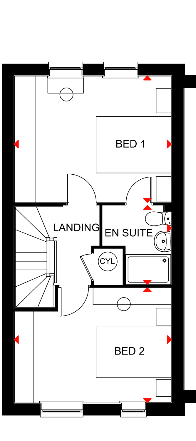 Semi Detached House 3 Bedroom, Centurion Meadows in Burley In ...