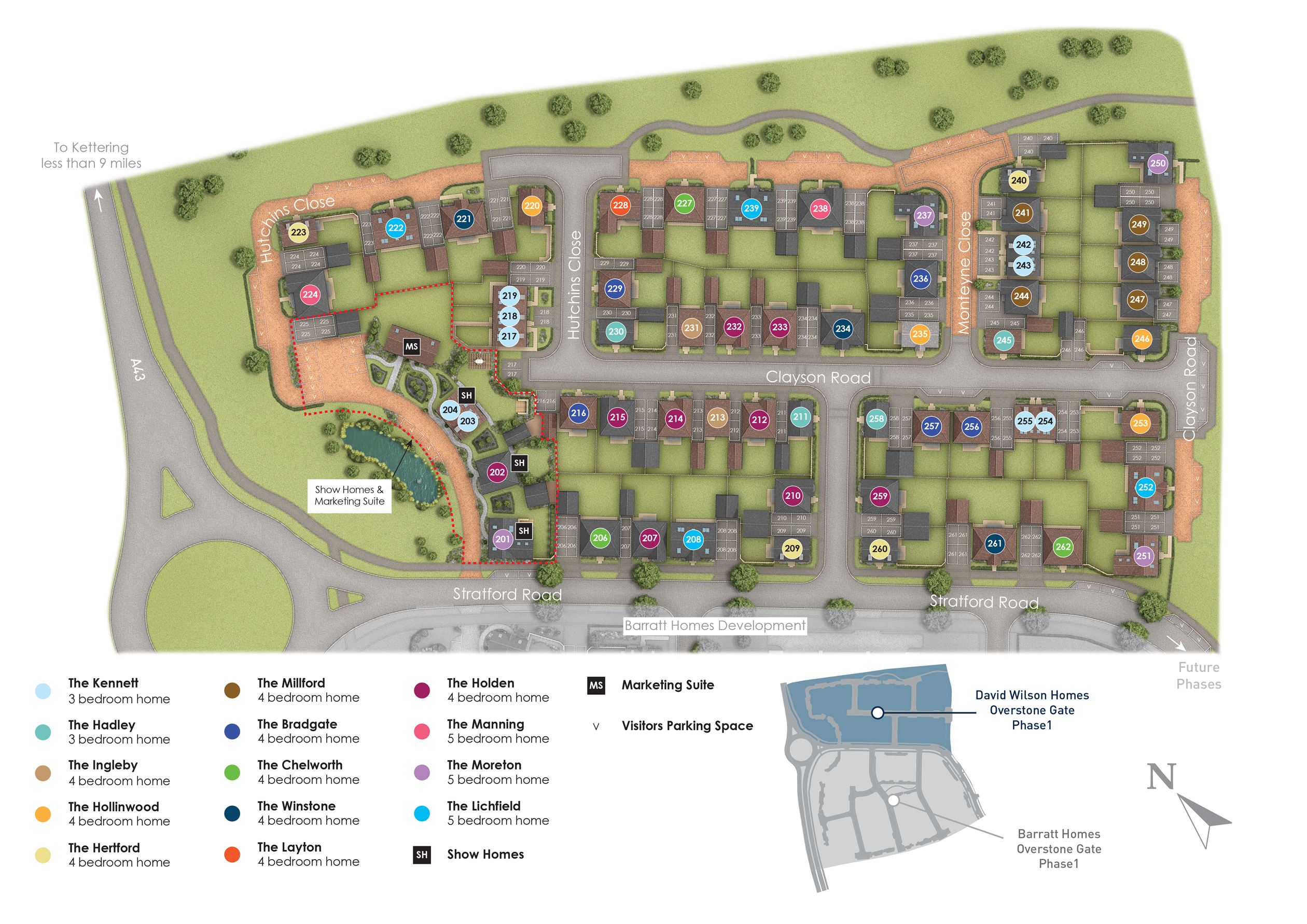 Find Homes at DWH at Overstone Gate Built by David Wilson Homes