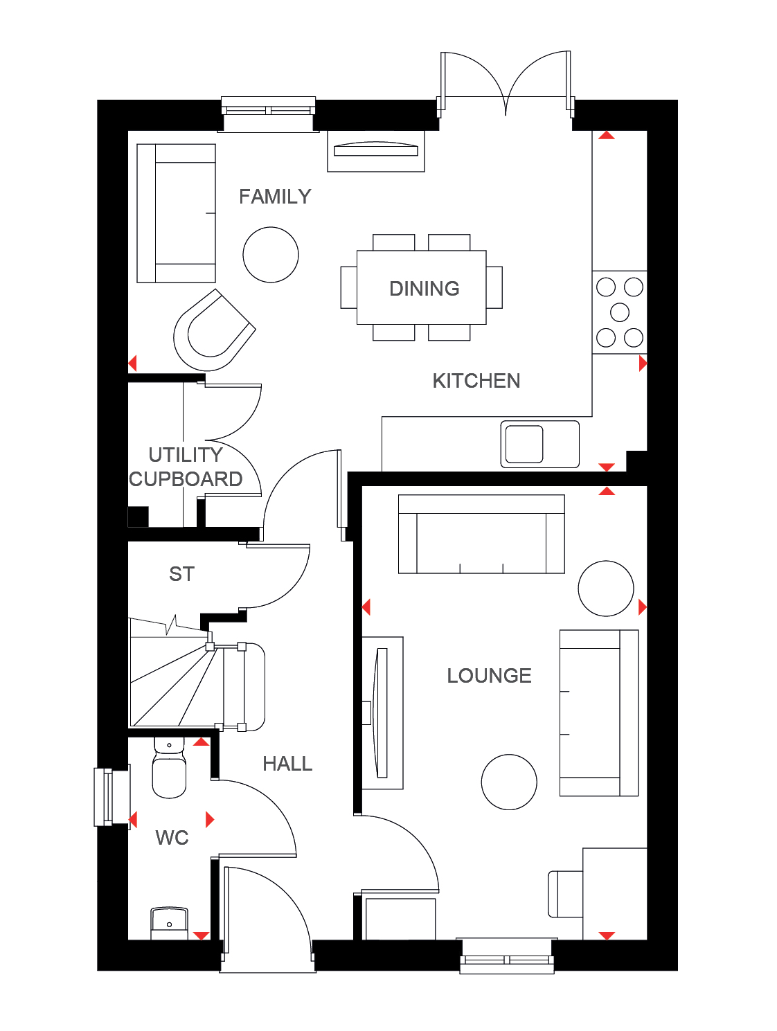 4 Bedroom Home in Ecclesden Park by David Wilson Homes (H815080)