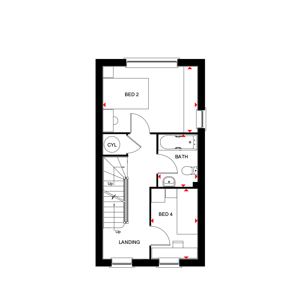 4 Bedroom House In Houghton Le Spring New Homes