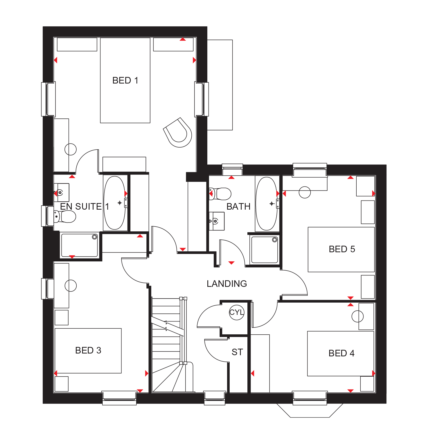 Detached House 5 Bedroom, Imperial Court in Burley In Wharfedale ...