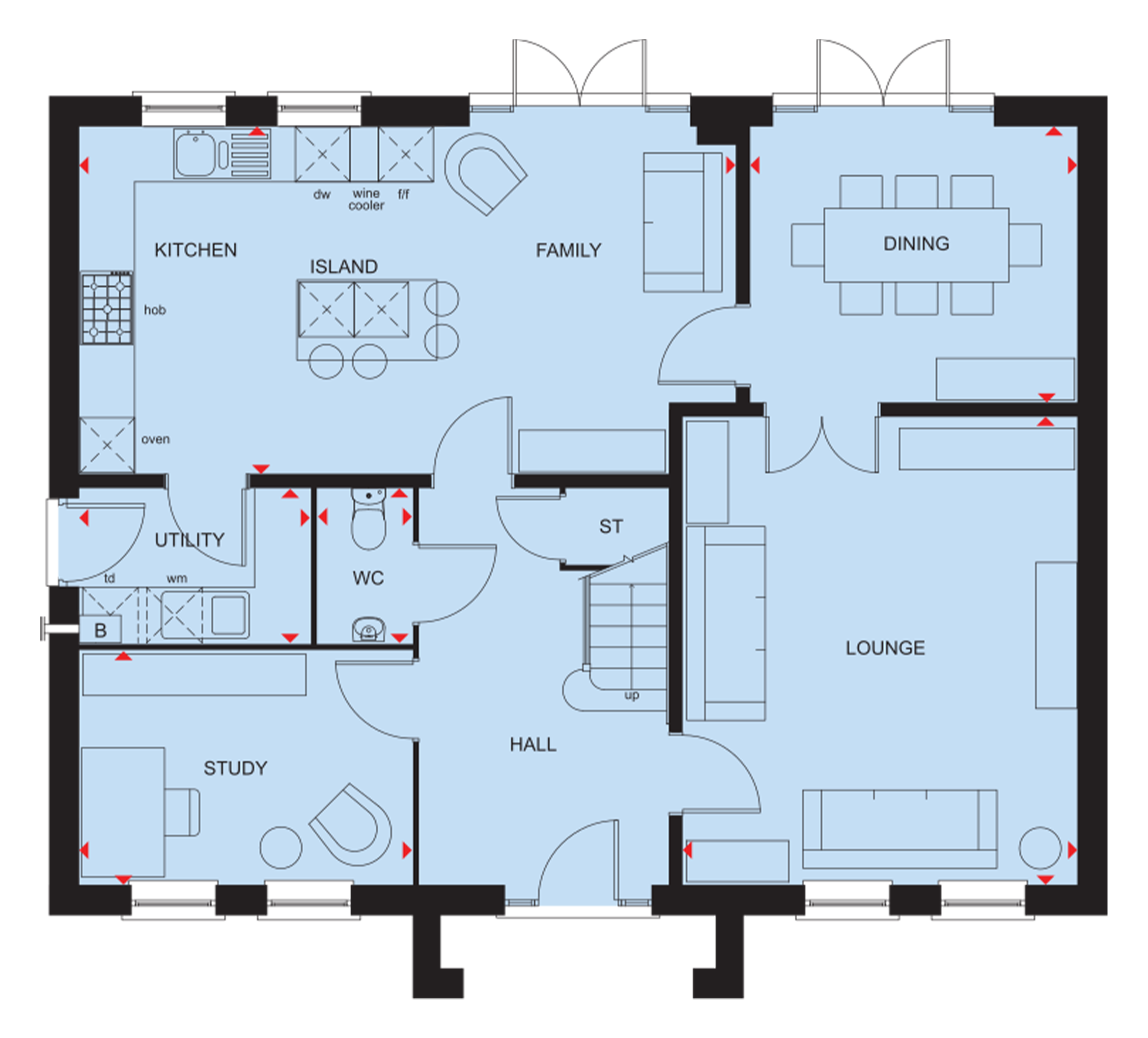 5 Bedroom in Stunning Imperial Court Development in Burley In ...