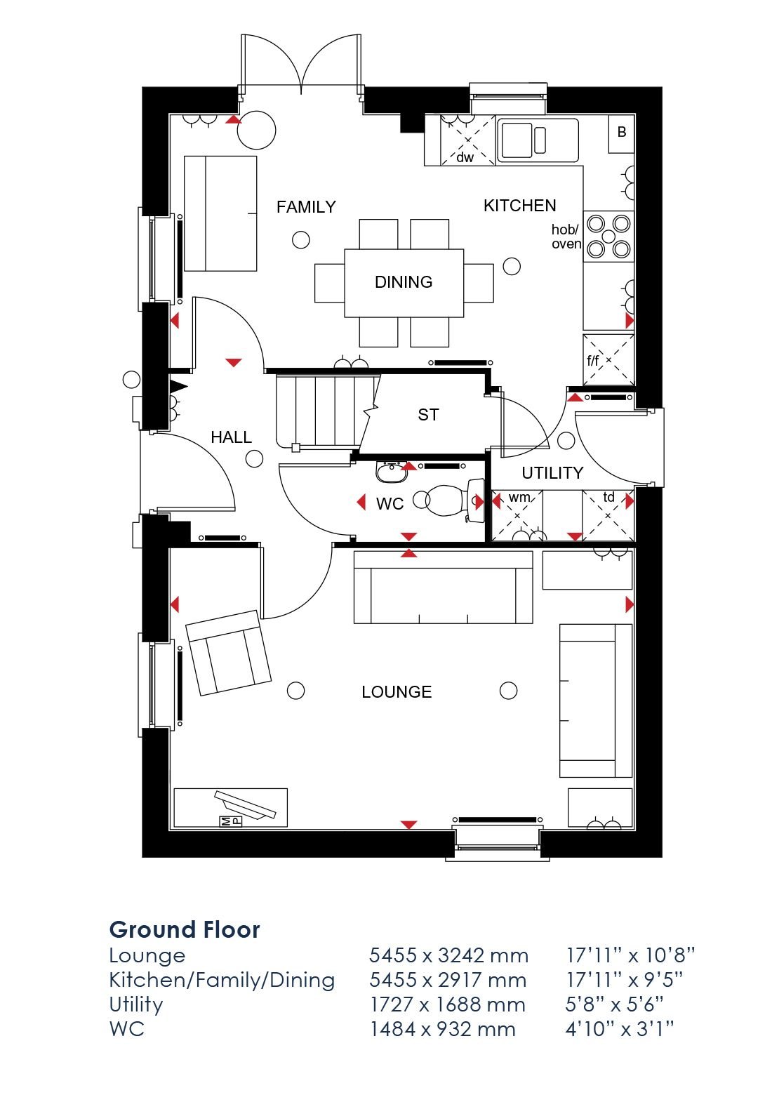 3 Bedroom House In Horsford New Homes