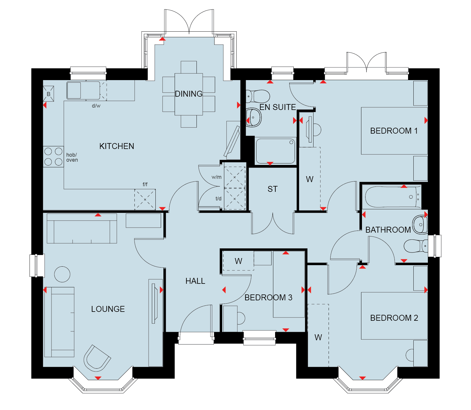 Detached House in Languard View, Harwich by David Wilson Homes (H877054)