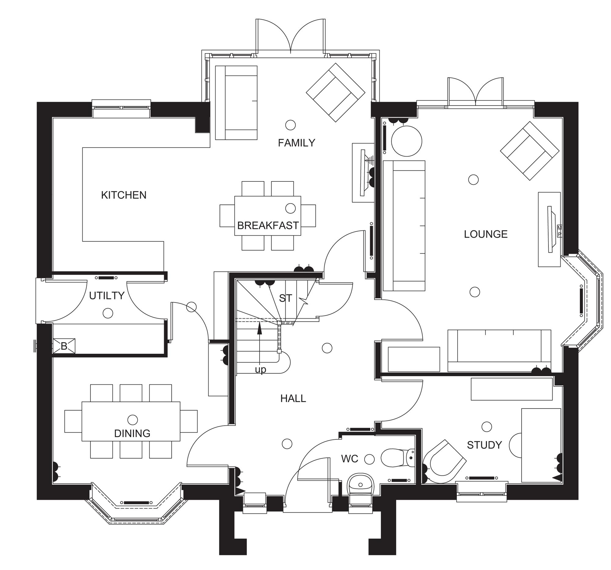 4 Bedroom House In Harbury New Houses For Sale Newhouses