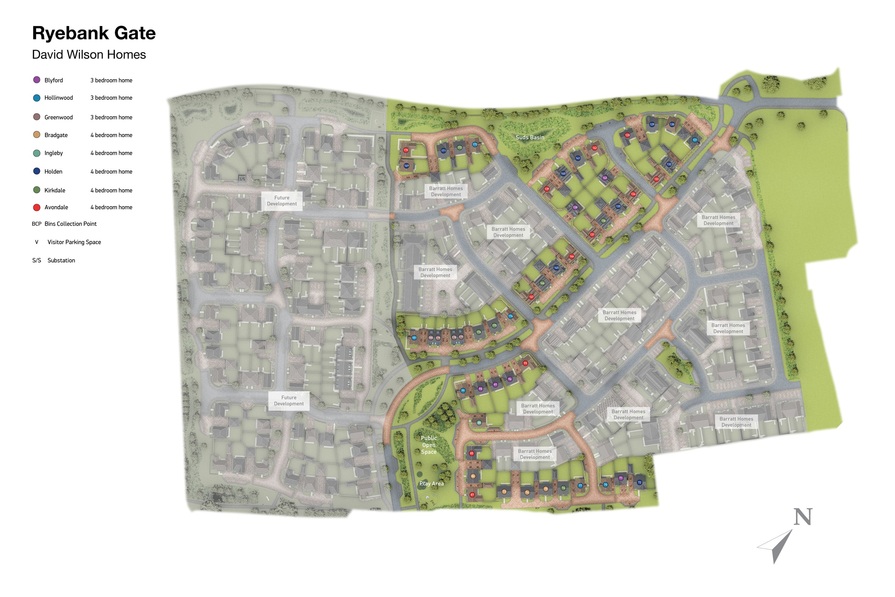 David Wilson Homes | New Builds in Ryebank Gate | WhatHouse