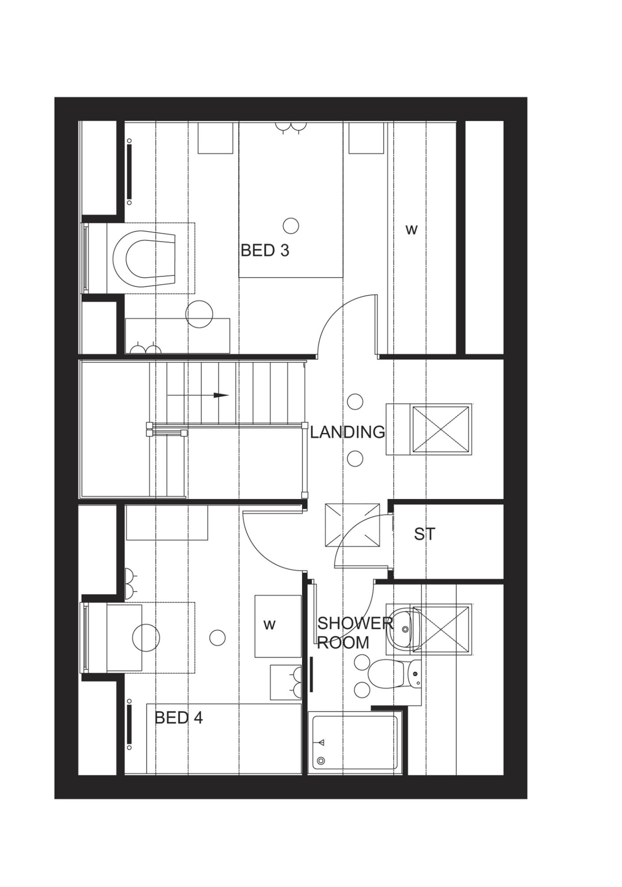 4 Bedroom House In Stafford New Houses For Sale Newhouses