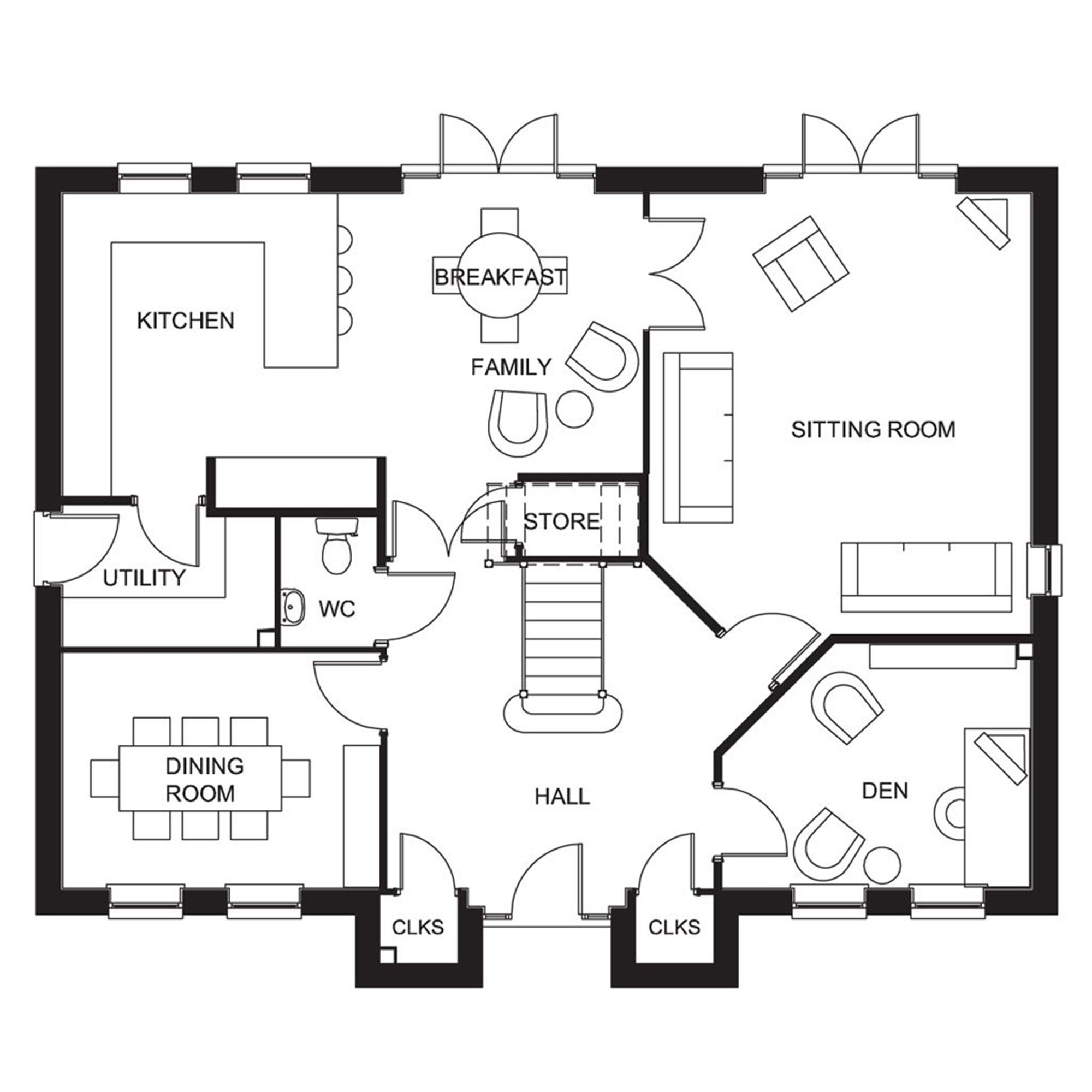David Wilson Homes Holden Floor Plan