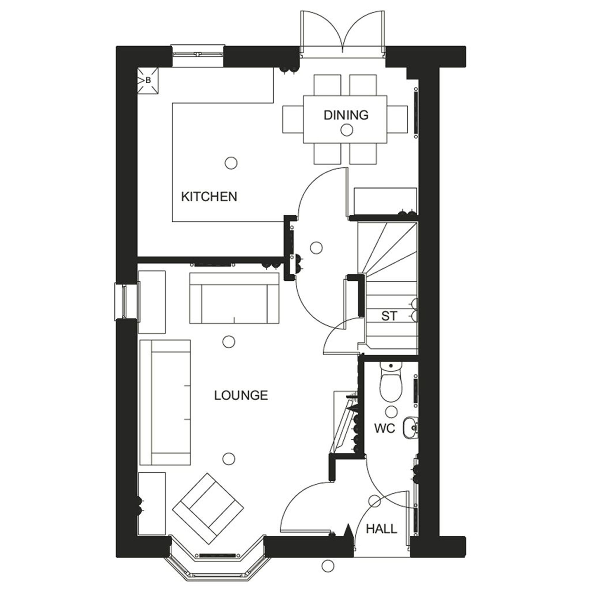 Barratt Homes Helmsley Floor Plan