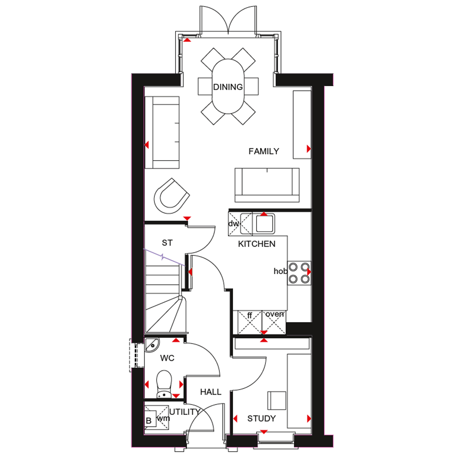 3 Bedroom Apartment, Thoresby Vale in Edwinstowe, [County] (H806675)