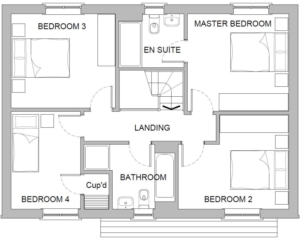 4 Bedroom Apartment, Bowland Fold in Halton, [County] (Plot 41 The