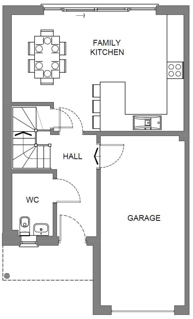 4 Bedroom in Stunning Meadow Rigg Development in Kendal (Plot 72 The