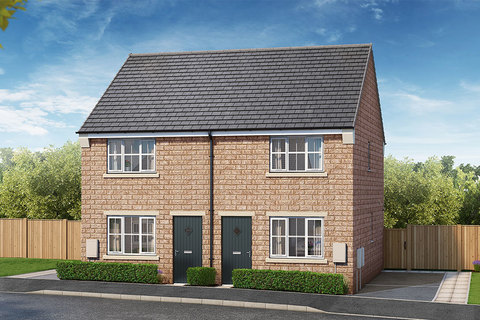 2 bedroom semi detached house for sale