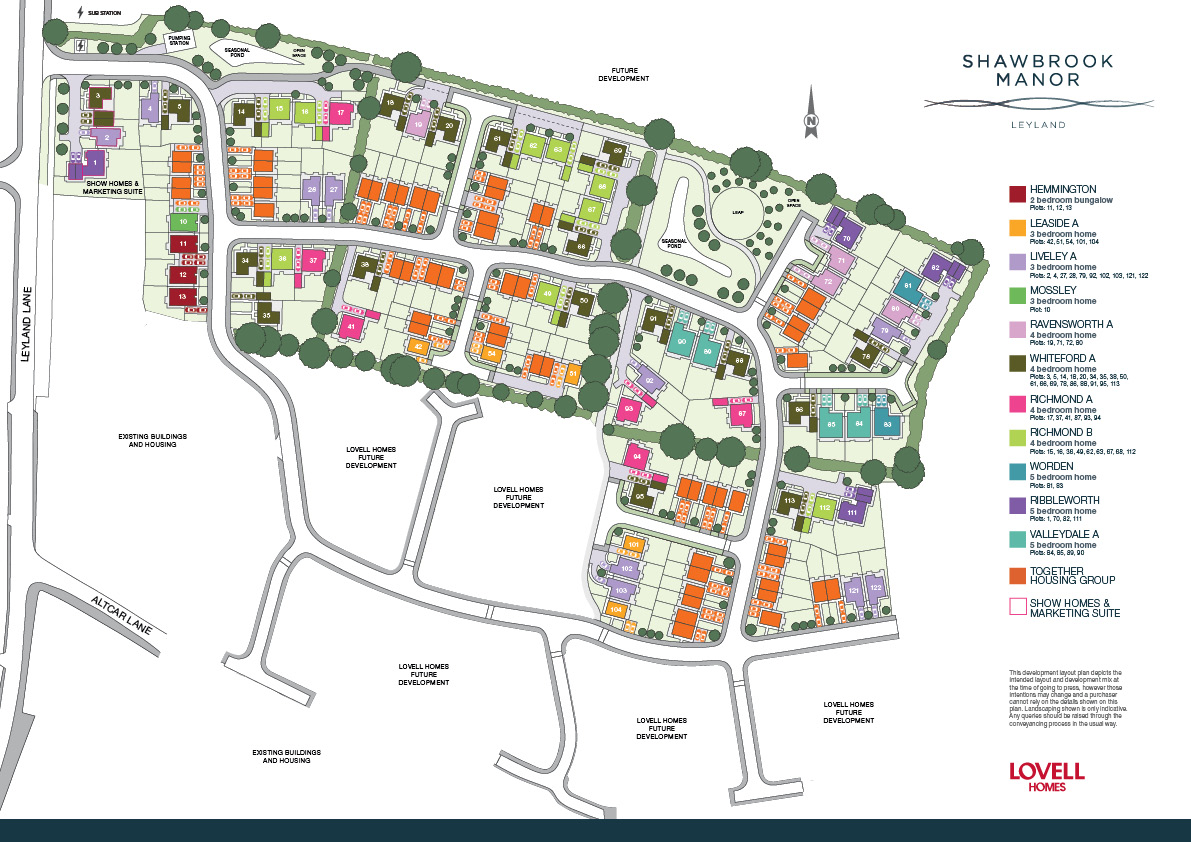 3 Bedroom House In Leyland New Homes