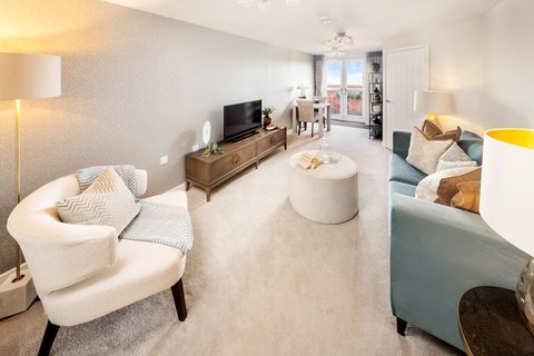 2 bedroom retirement property for sale