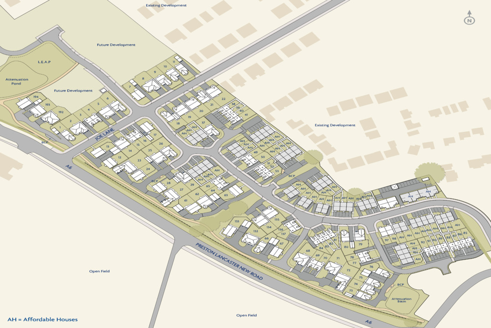 Beacon Park in Catterall is built by Miller Homes