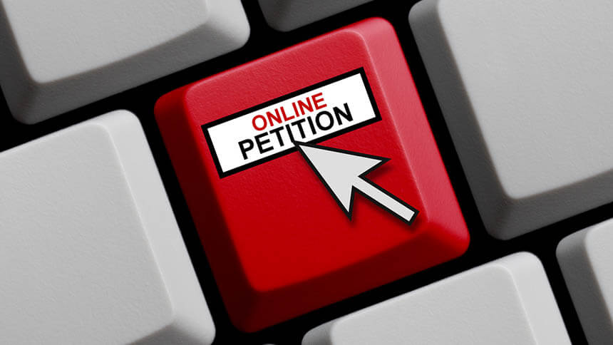 1,000 sign the online petition on lending rules