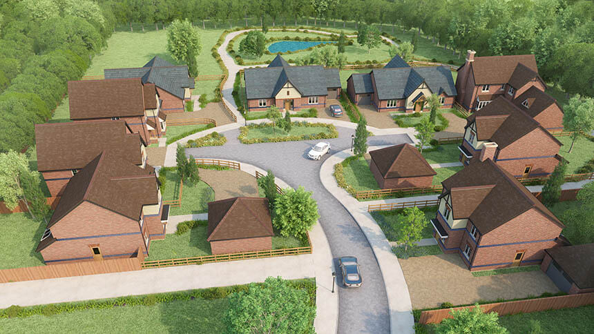 Colwall development (Lockley Homes)