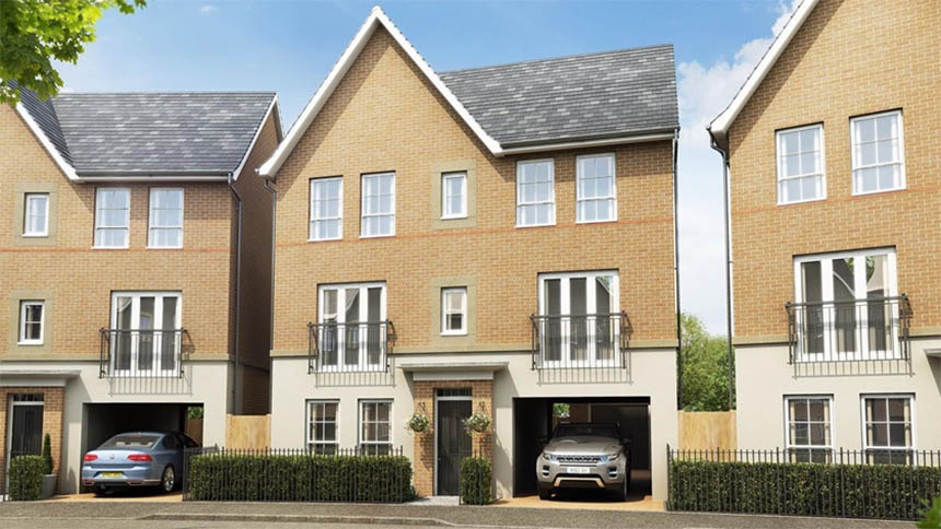 'Taunton' house type, Barratt Homes