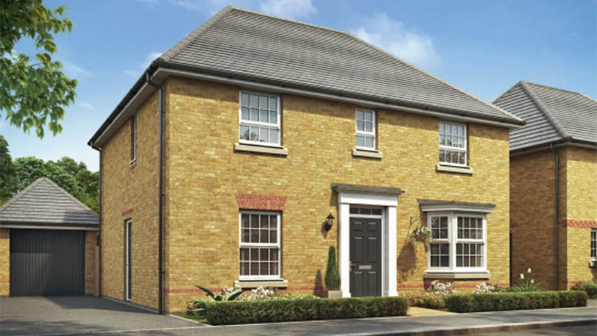 The 'Bradgate' from David Wilson Homes