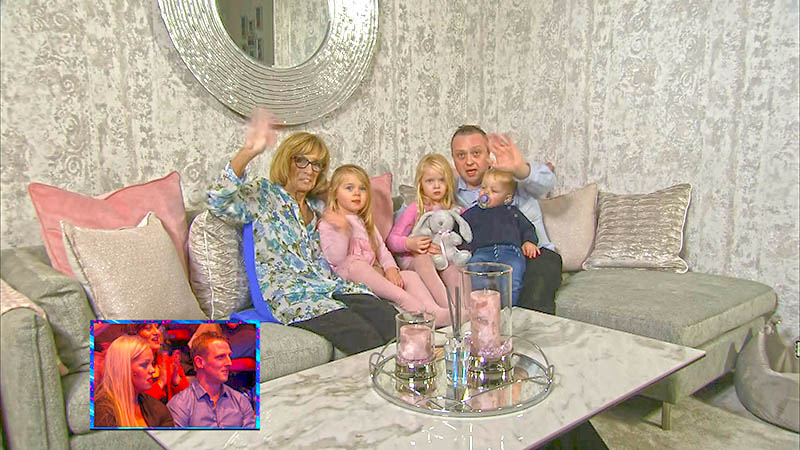 The Williams family on Ant & Dec's show