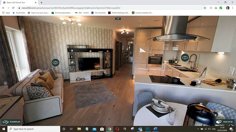 Springfield Park virtual tour (Weston Homes)