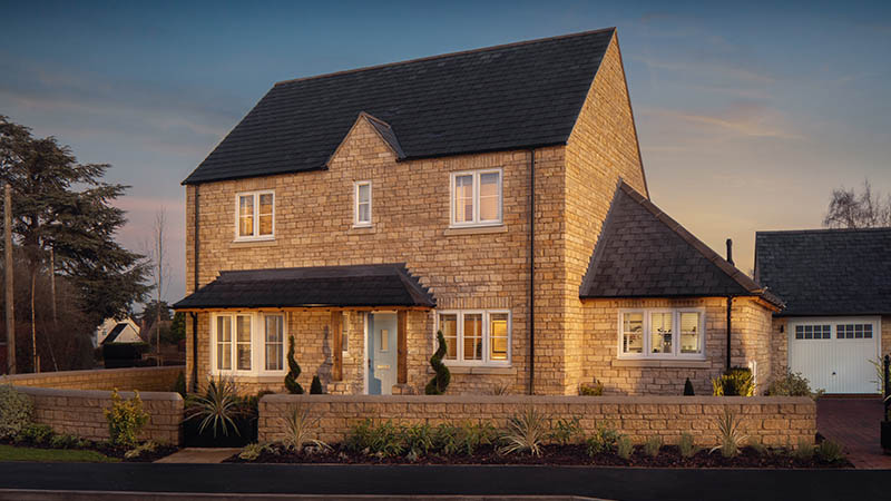 Show home at Deanfield Grange