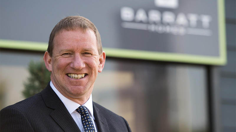 David Thomas, CEO of Barratt Developments