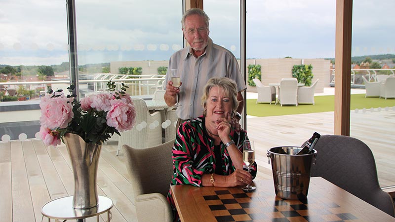 Bill and Carol Bardo at Castle View Windsor