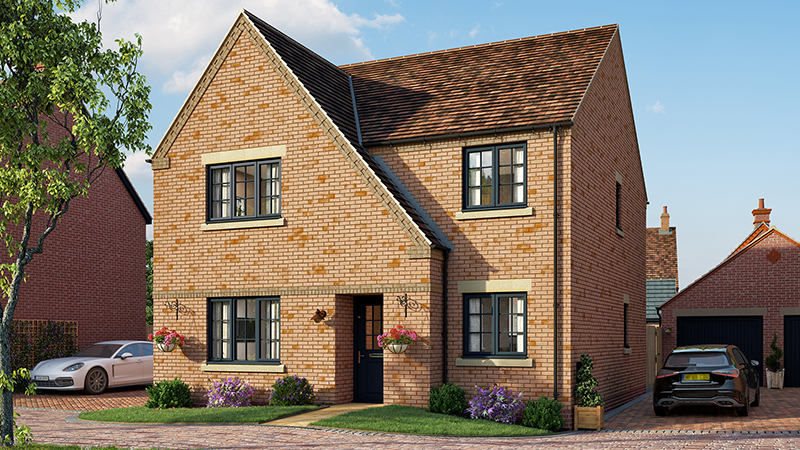 'The Harcourt' house type, Hayfield Avenue
