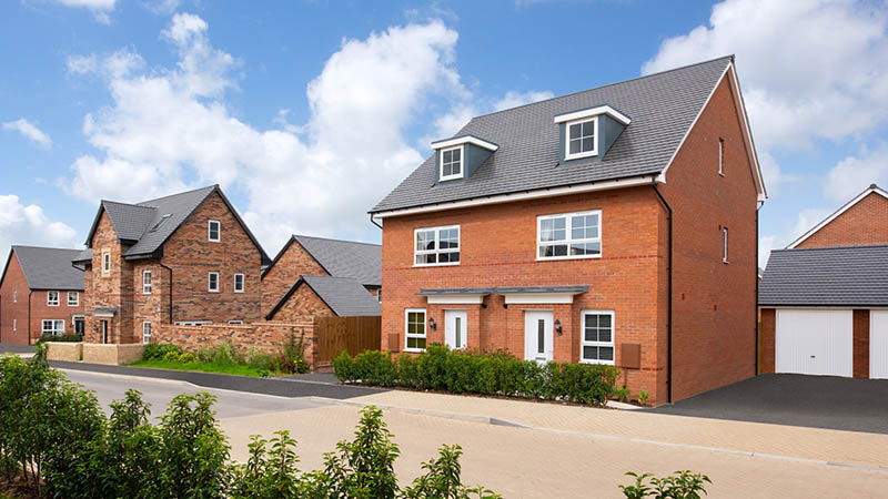 'Kingsville' homes at Barratt Homes @ Mickleover