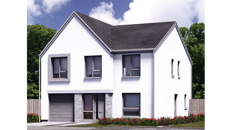 House type at Almondvale Gardens (JR Homes)