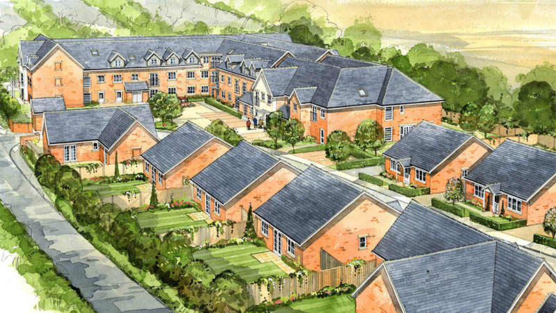 A proposed development from McCarthy & Stone