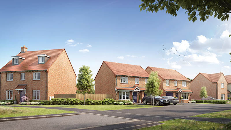 Friary Meadow, part of The Spires (Taylor Wimpey)