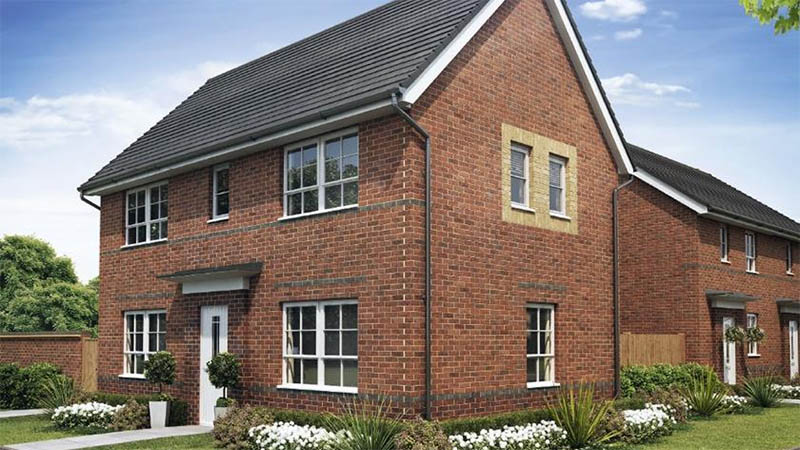 The 'Ennerdale' at Hawk Rise (Barratt Homes)