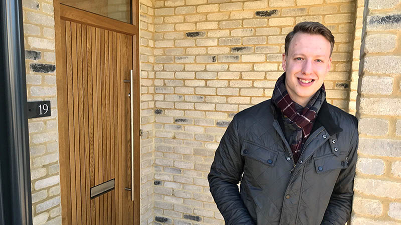 Buyer Chris Watts at Merlin Rise (Backhouse)