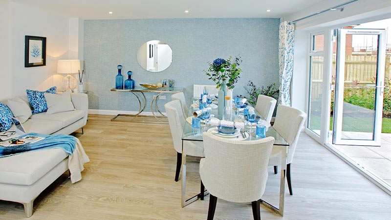 Clockbarn Gardens show home (Bewley Homes)