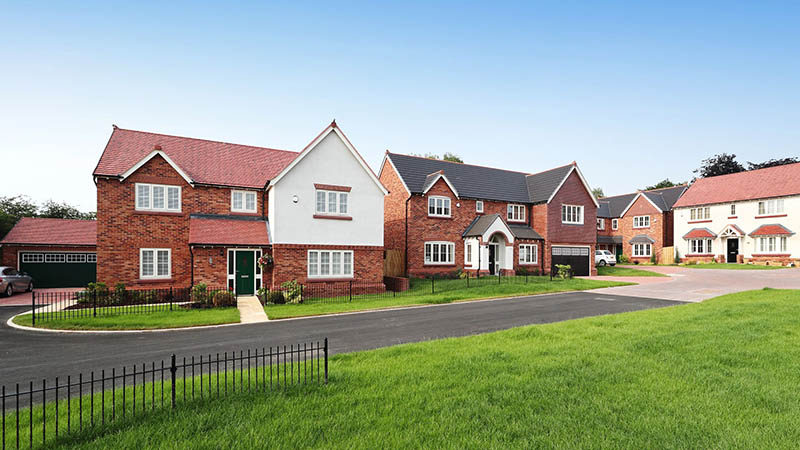 Elan Homes street scene