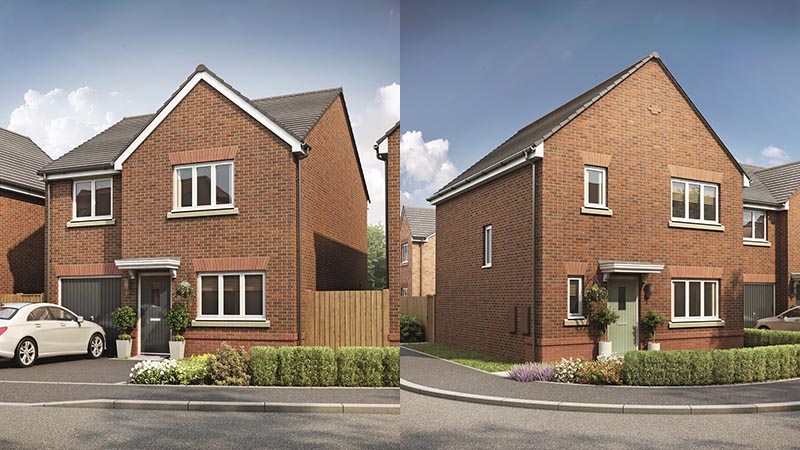 'Bembridge' and 'Heather' house types