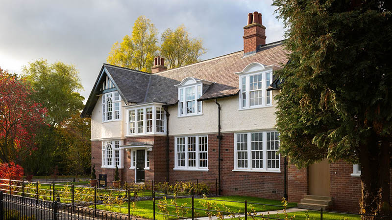 The show home at The Listed at Ottermead (Bellway)