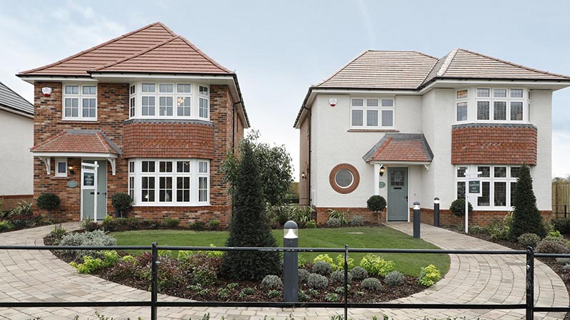 Example Heritage Collection homes from Redrow